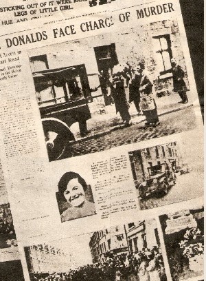 Britské listy přinášely na titulních stránkách fotoreportáže o smrti nešťastné Helenky.
